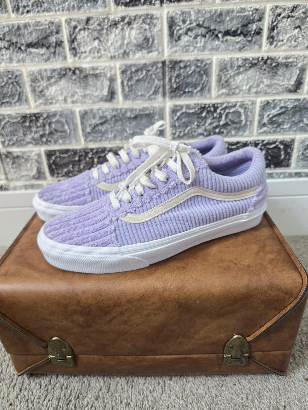 Vans Anderson Paak Women's Purple Low Top Fashion Sneakers Size 10.5